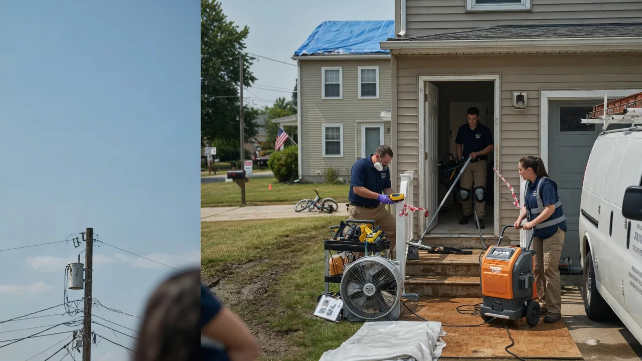 Water Damage Repair in Kunkle, OH near me